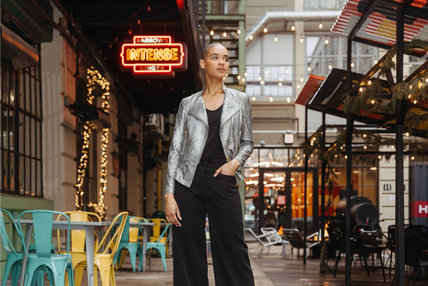 Liquid "Leather" Kinit Jacket