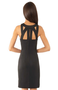 Jersey Isosceles Dress - Solid: Navy / M