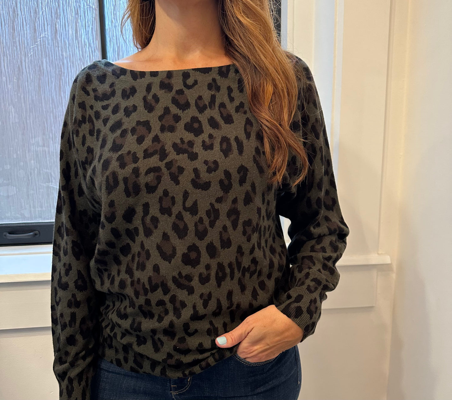 Off Shoulder Cheetah