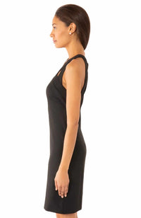 Jersey Isosceles Dress - Solid: Navy / M