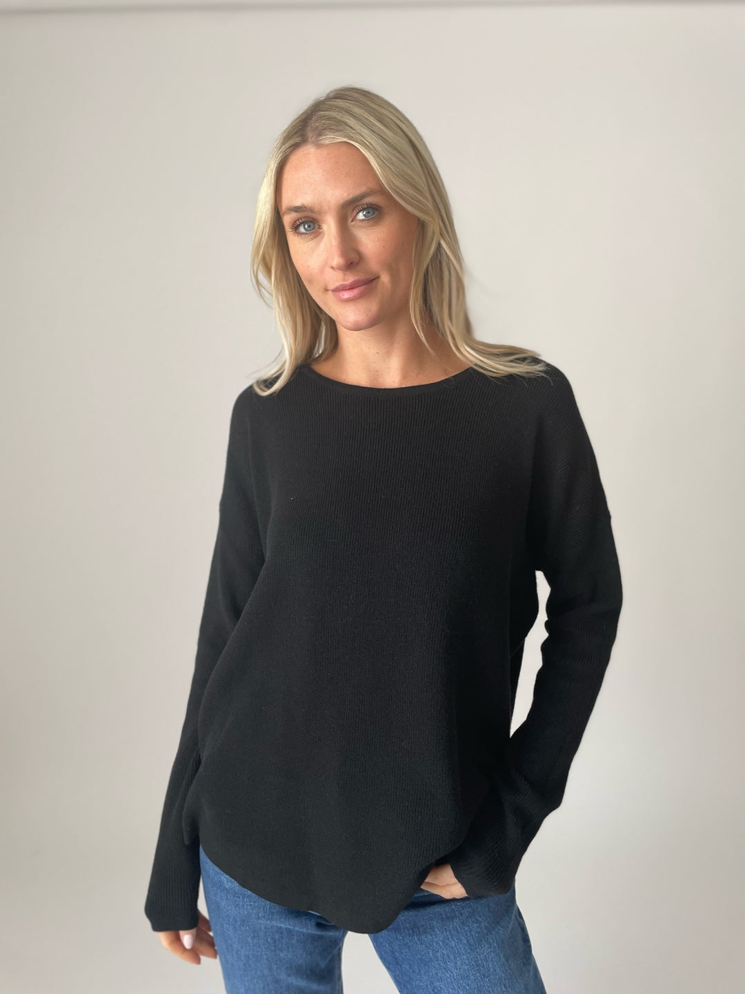 Ryan Ribbed Crew Neck Sweater
