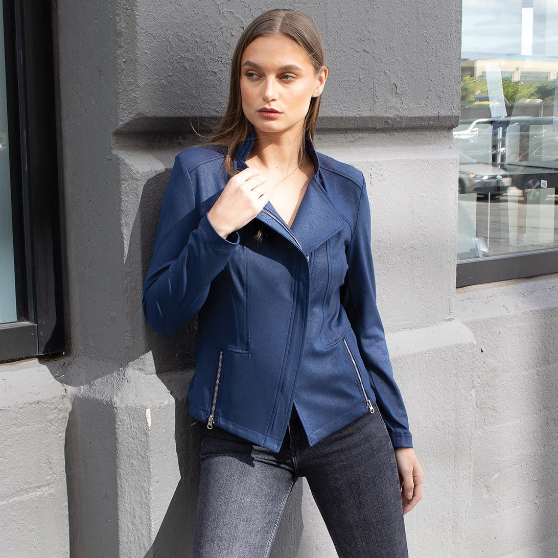 Liquid "Leather" Kinit Jacket