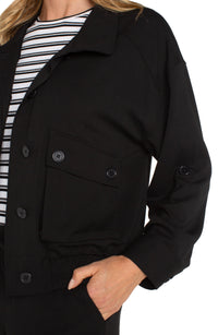 Utility Jacket W/ Cinch Hem