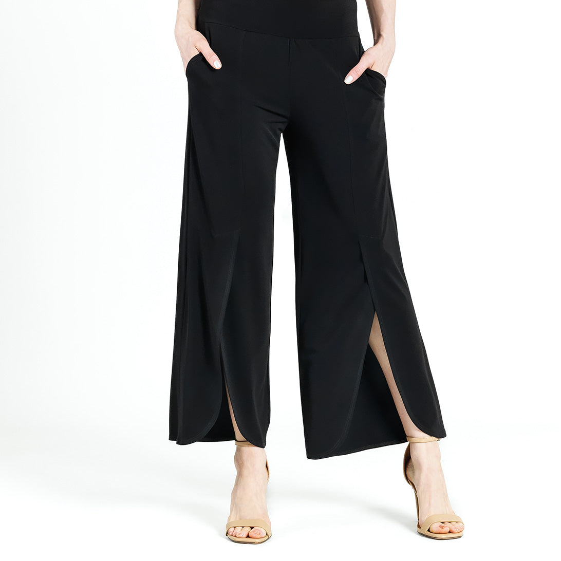 Front Slit Ankle Petal Pant