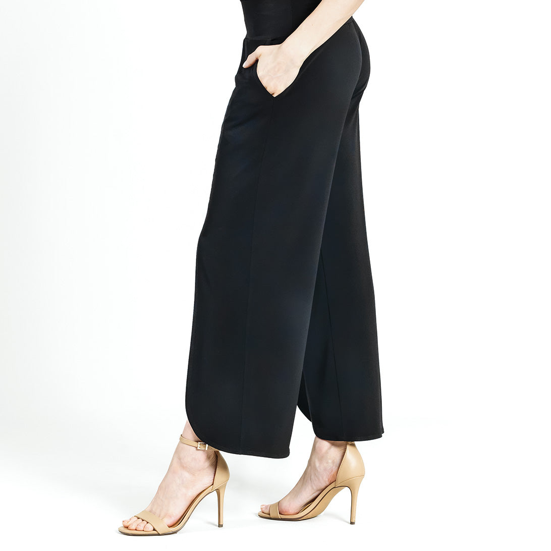 Front Slit Ankle Petal Pant