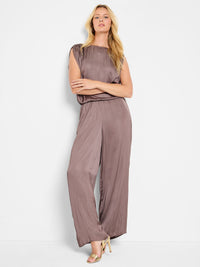 Glossy Sheen Pull On Pant 31"