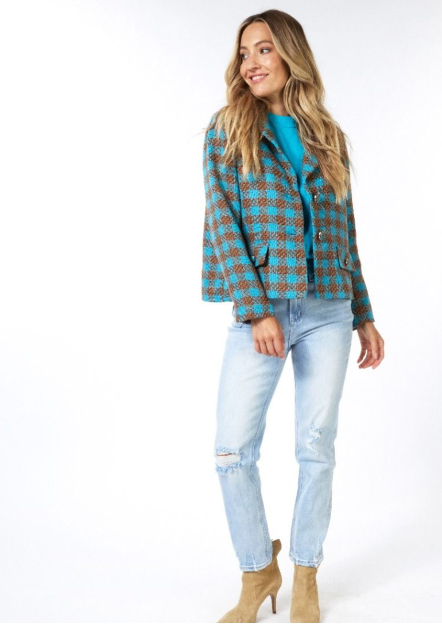 Blazer Pied de Poule
