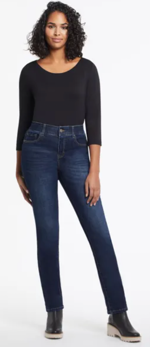 Sofia Curvy Straight Jean
