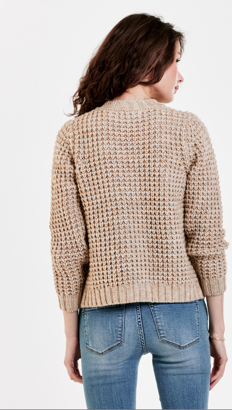 TAEGAN BUTTON FRONT CARDIGAN