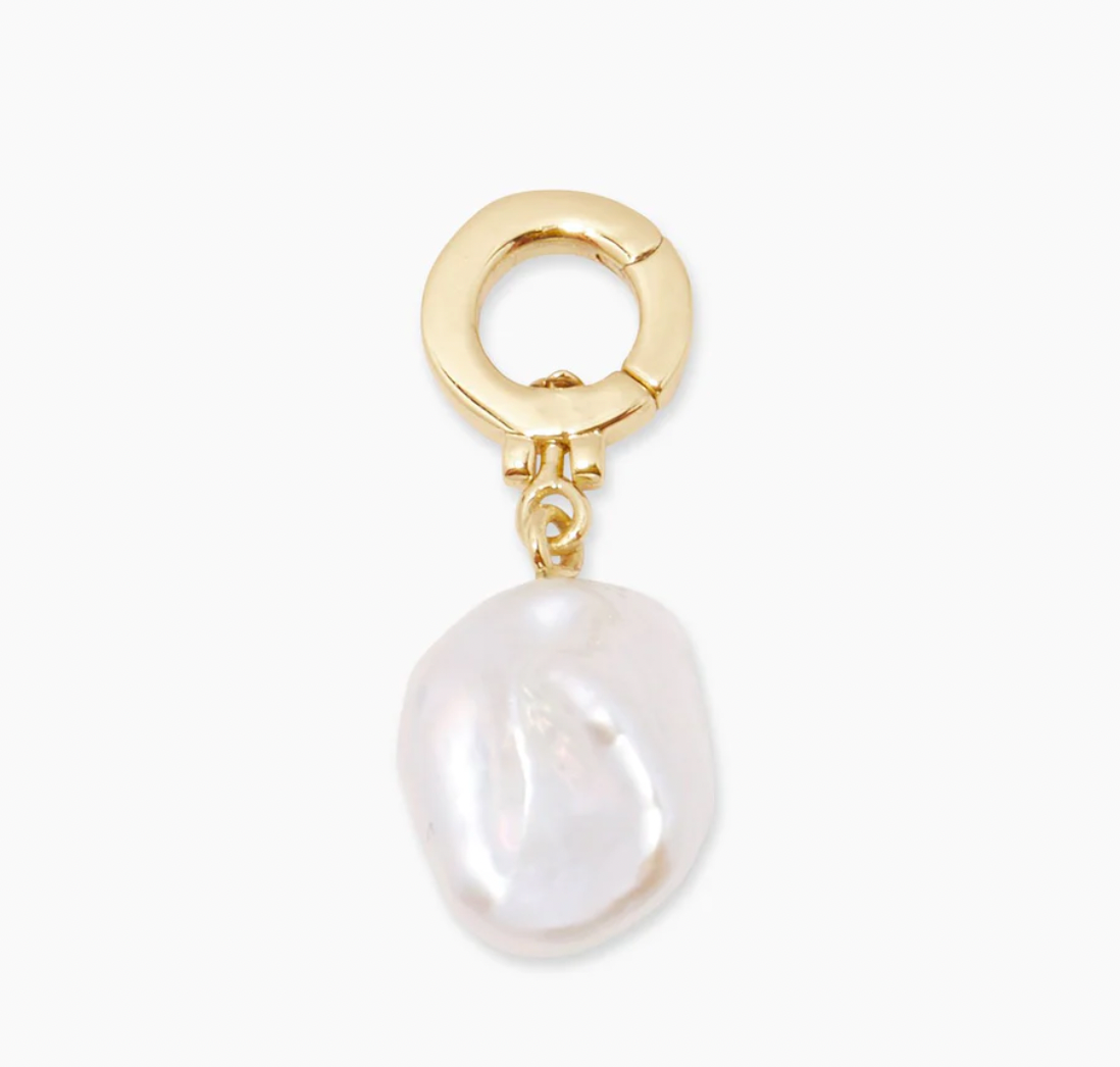 White Pearl Parker Charm