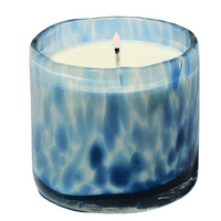 Hand Blown  Bubble Glass Candle