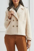 BOUCLE DOUBLE-BREASTED JACKET
