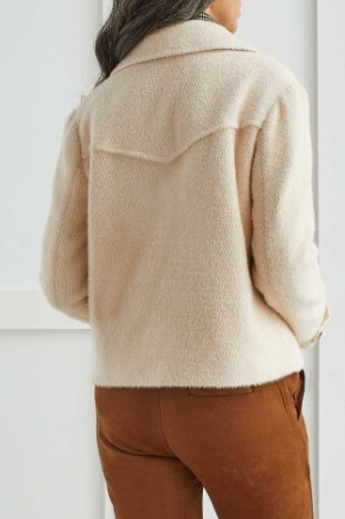 BOUCLE DOUBLE-BREASTED JACKET