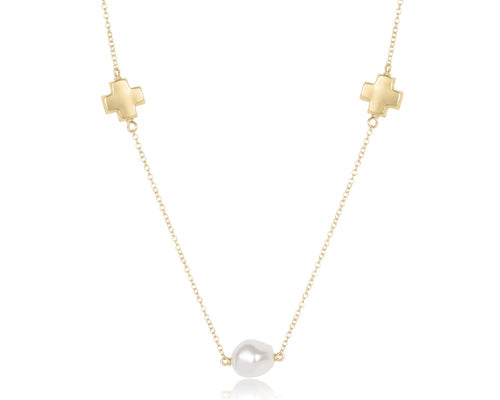 Choker Signature Cross Admire Chain