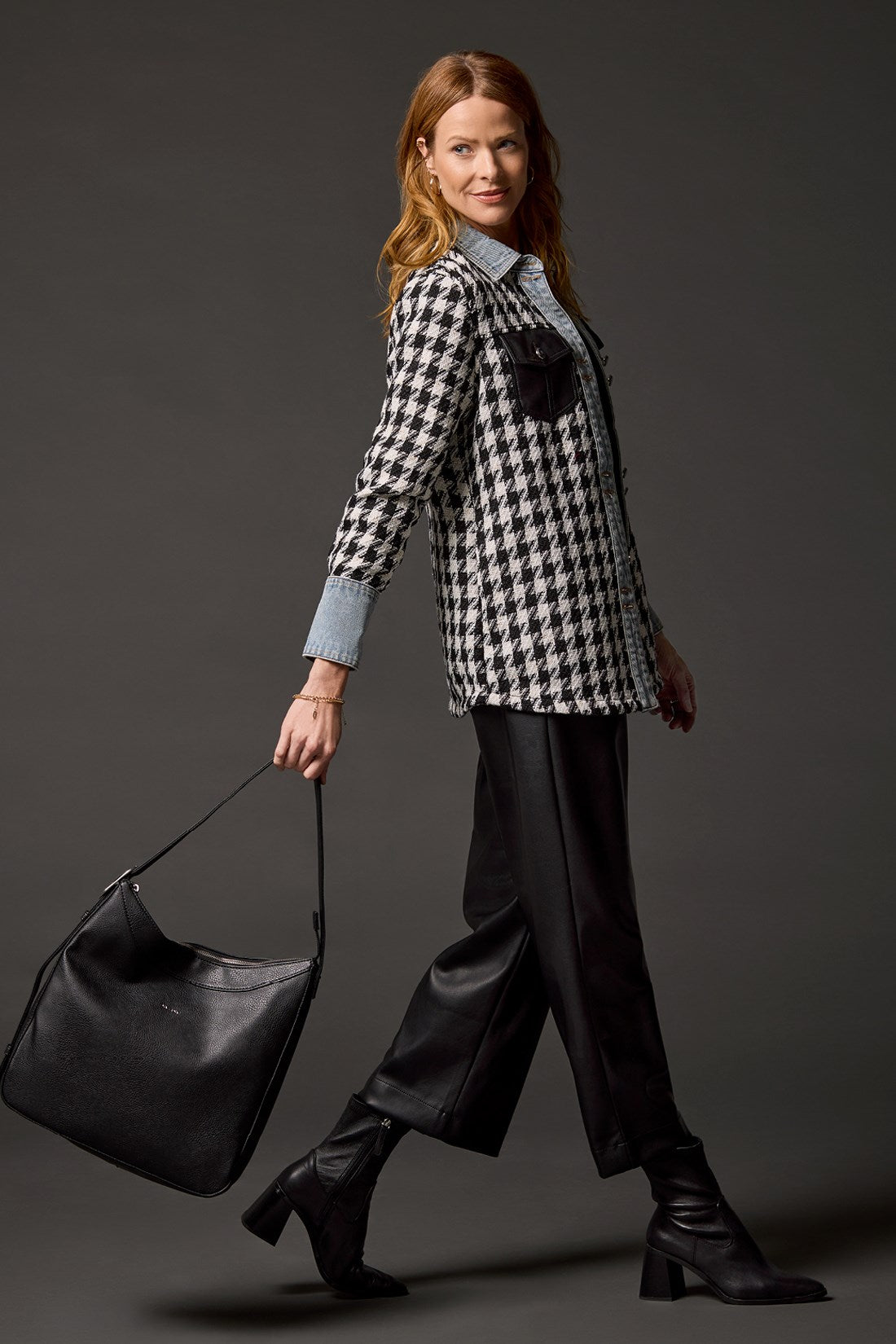BUTTON-UP BOUCLE SHACKET