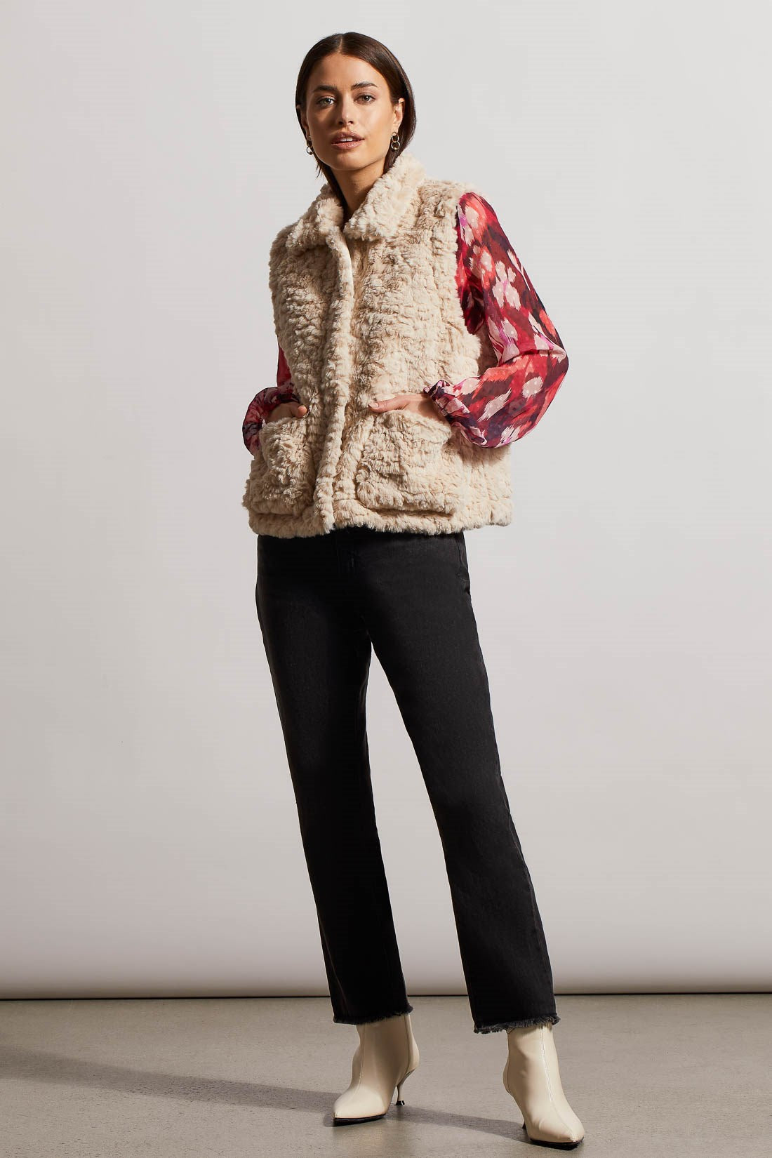 FAUX FUR VEST