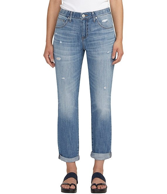 Carter Mid-Rise Girlfriend Jeans
