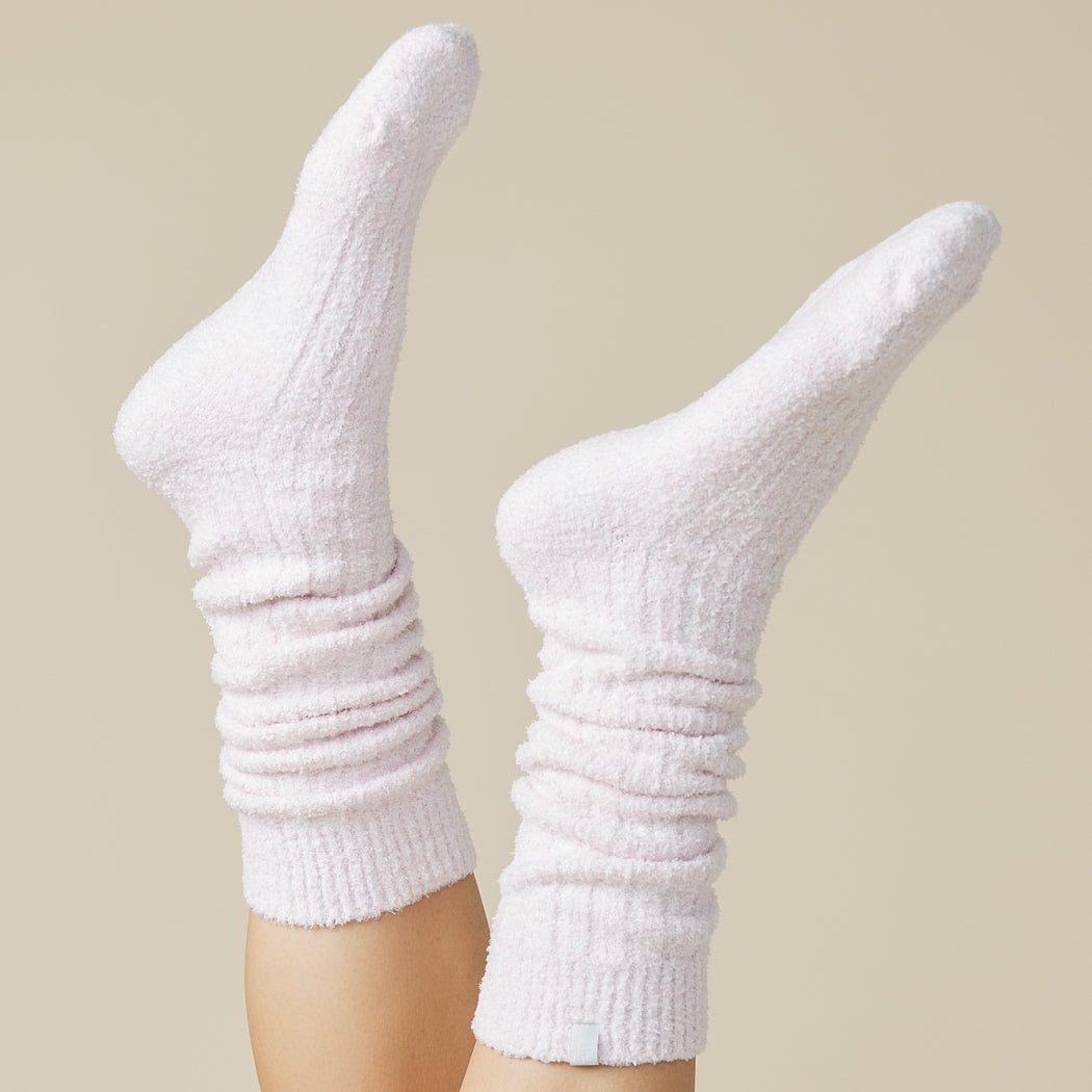 Marshmallow Slouch Socks