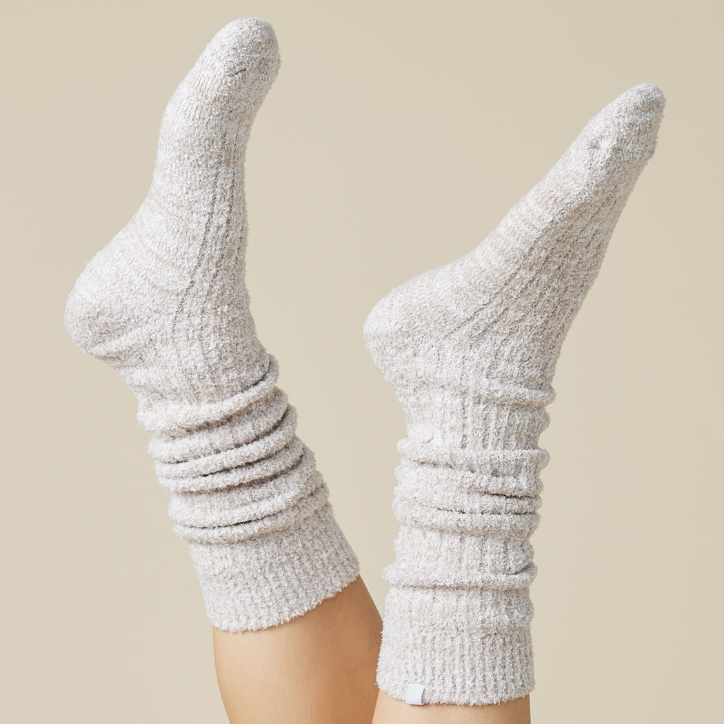 Marshmallow Slouch Socks