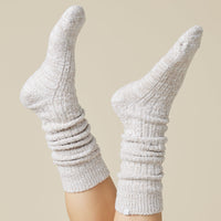 Marshmallow Slouch Socks