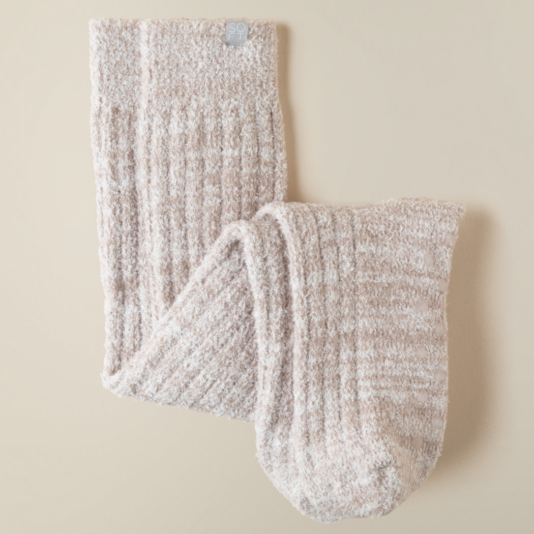 Marshmallow Slouch Socks