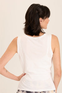 Rexel Jersey Rib Insert Shirred Tank