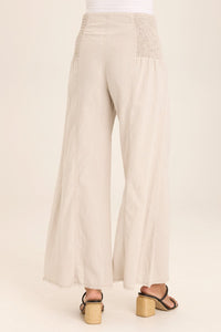 Kaj Wide leg Linen Pant