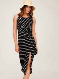 Maddie Side-Knot Midi Dress