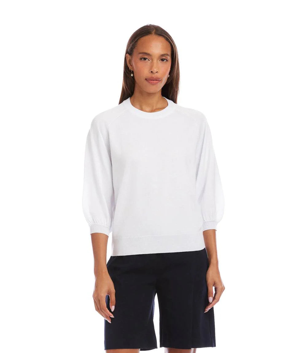 3/4 Puff Raglan SweaterS26