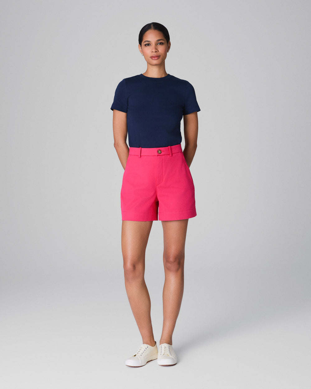 Spanx Super Smooth Stretch Twill Short 5"