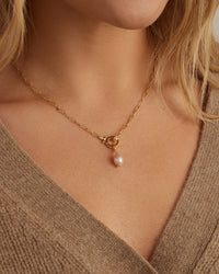 Pink Pearl Parker Charm