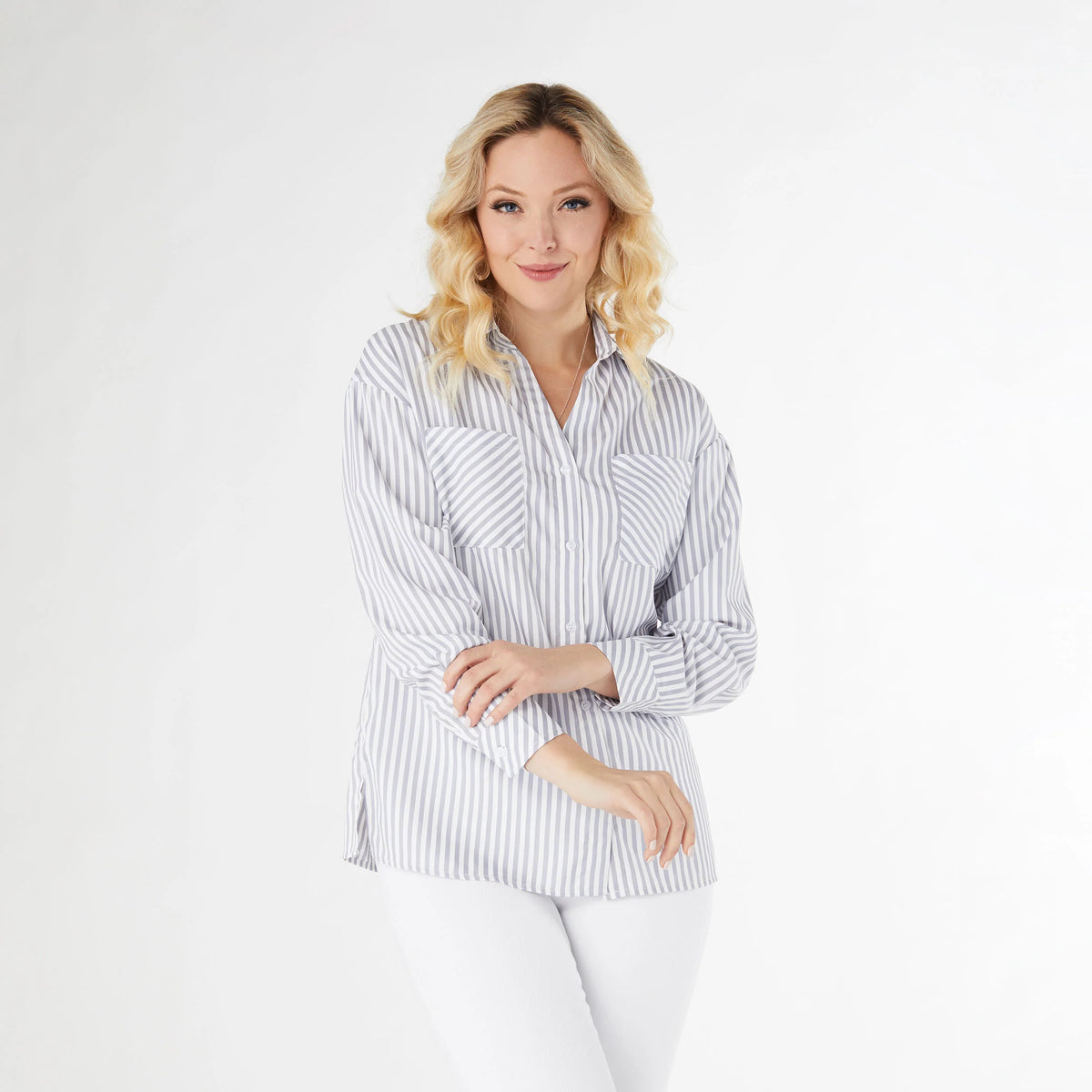 Terri Striped Blouse