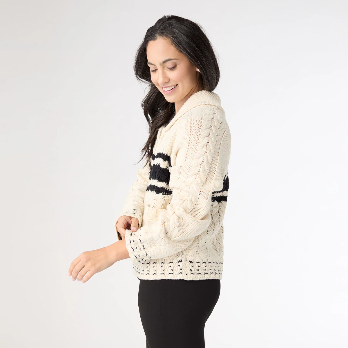 Romilly Collard Zip Cardigan