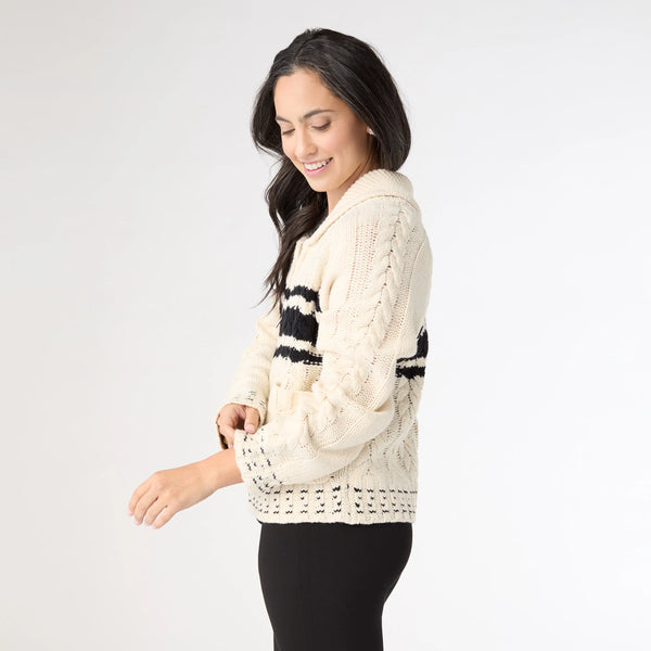 Romilly Collard Zip Cardigan