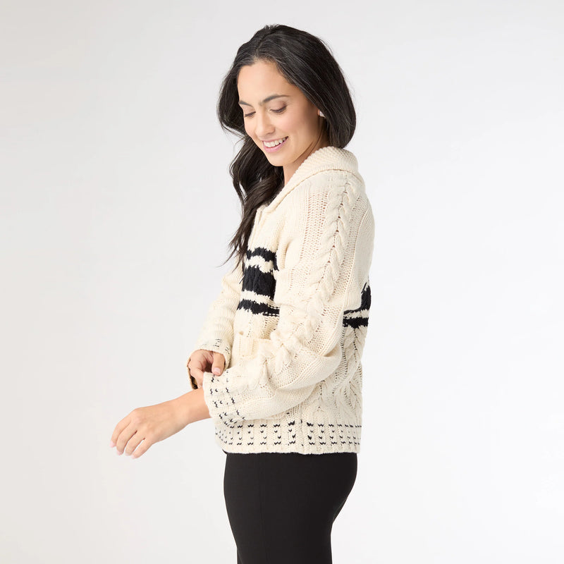 Romilly Collard Zip Cardigan