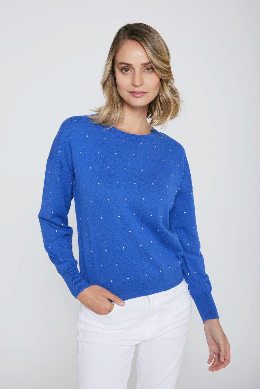 Rhinestone Sweater