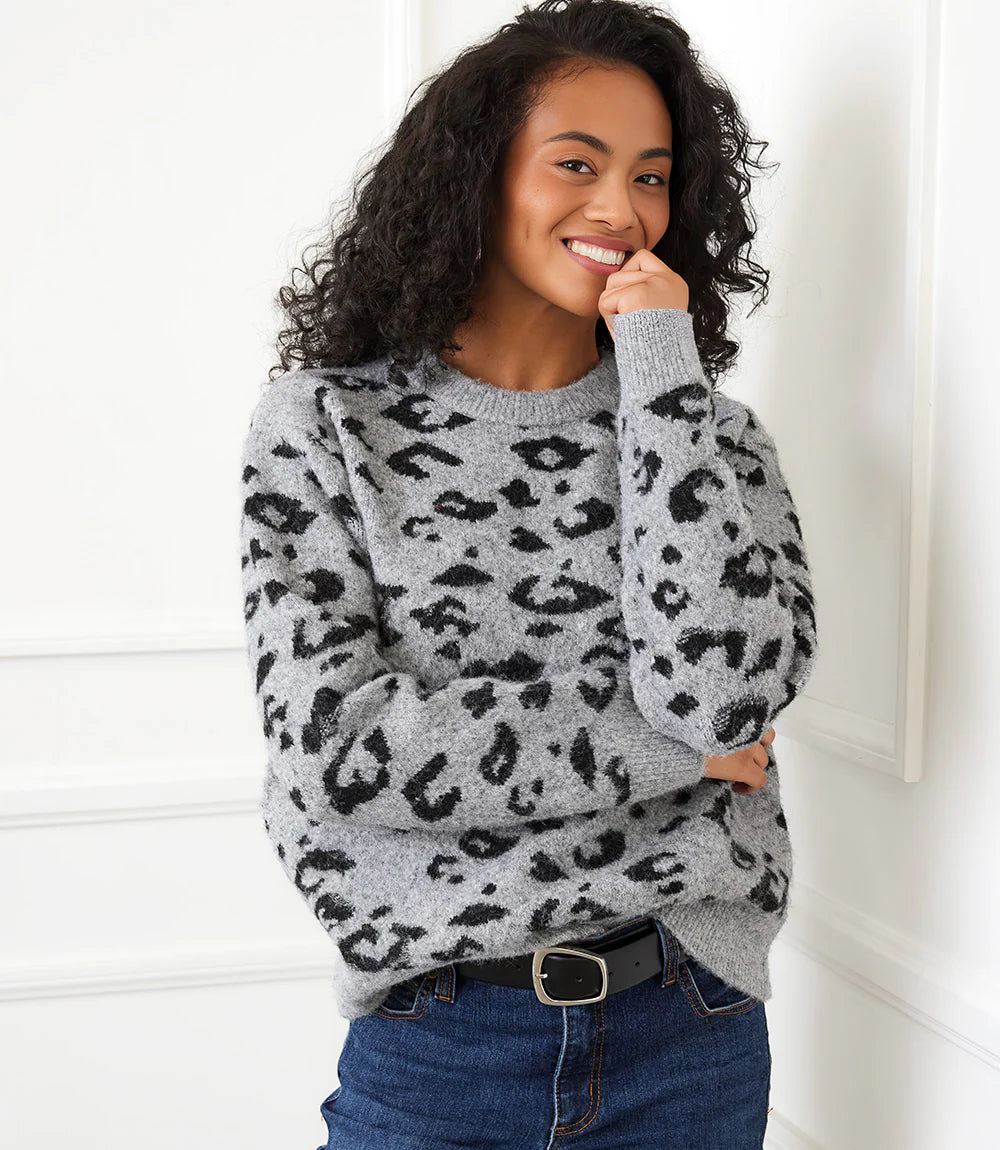 Uptown Girl Crewneck Sweater