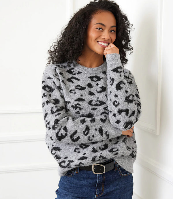 Uptown Girl Crewneck Sweater