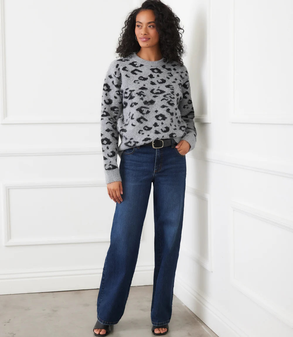 Uptown Girl Crewneck Sweater