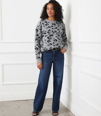 Uptown Girl Crewneck Sweater