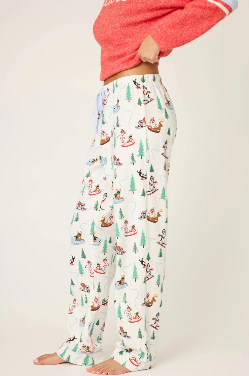 Sleigh Doggy Flannel