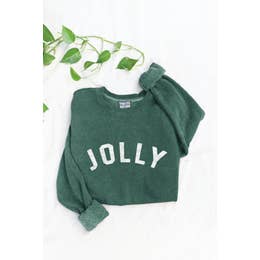 "Jolly" Mineral Washed Sweatshirt