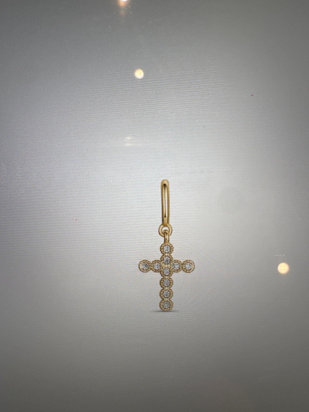 Shimmer Cross Parker Charm
