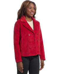 Double Breasted Corduroy Jacket