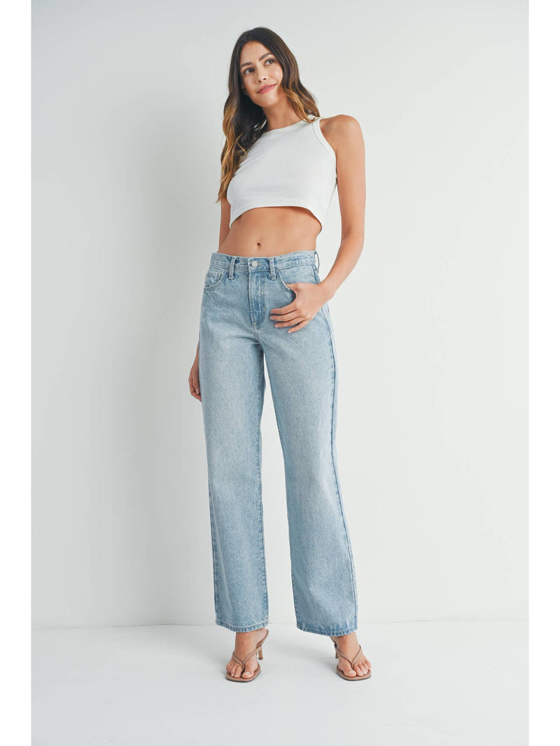 Relaxed Straight Leg Jean