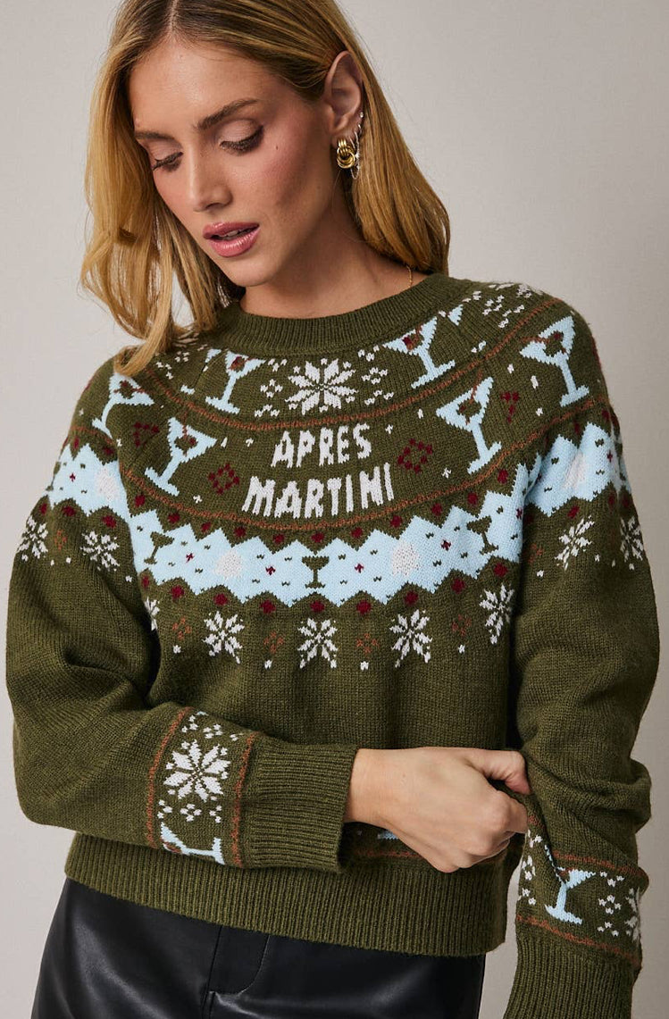 Apres Martini Graphic Sweater