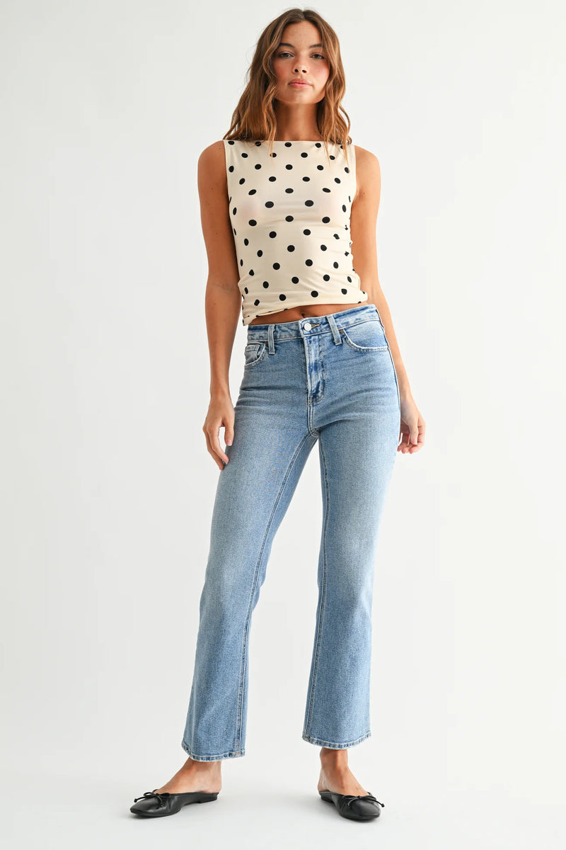 Slim Cropped Bootcut  S26
