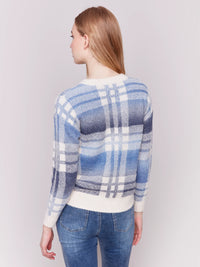 Jacquard Plaid Sweater