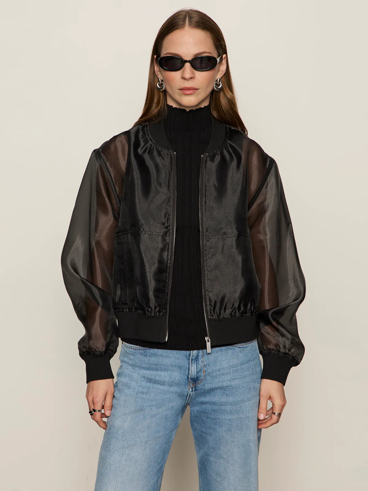 Shane Organza Bomber