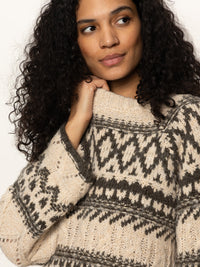 Fairisle Crew Neck Sweater